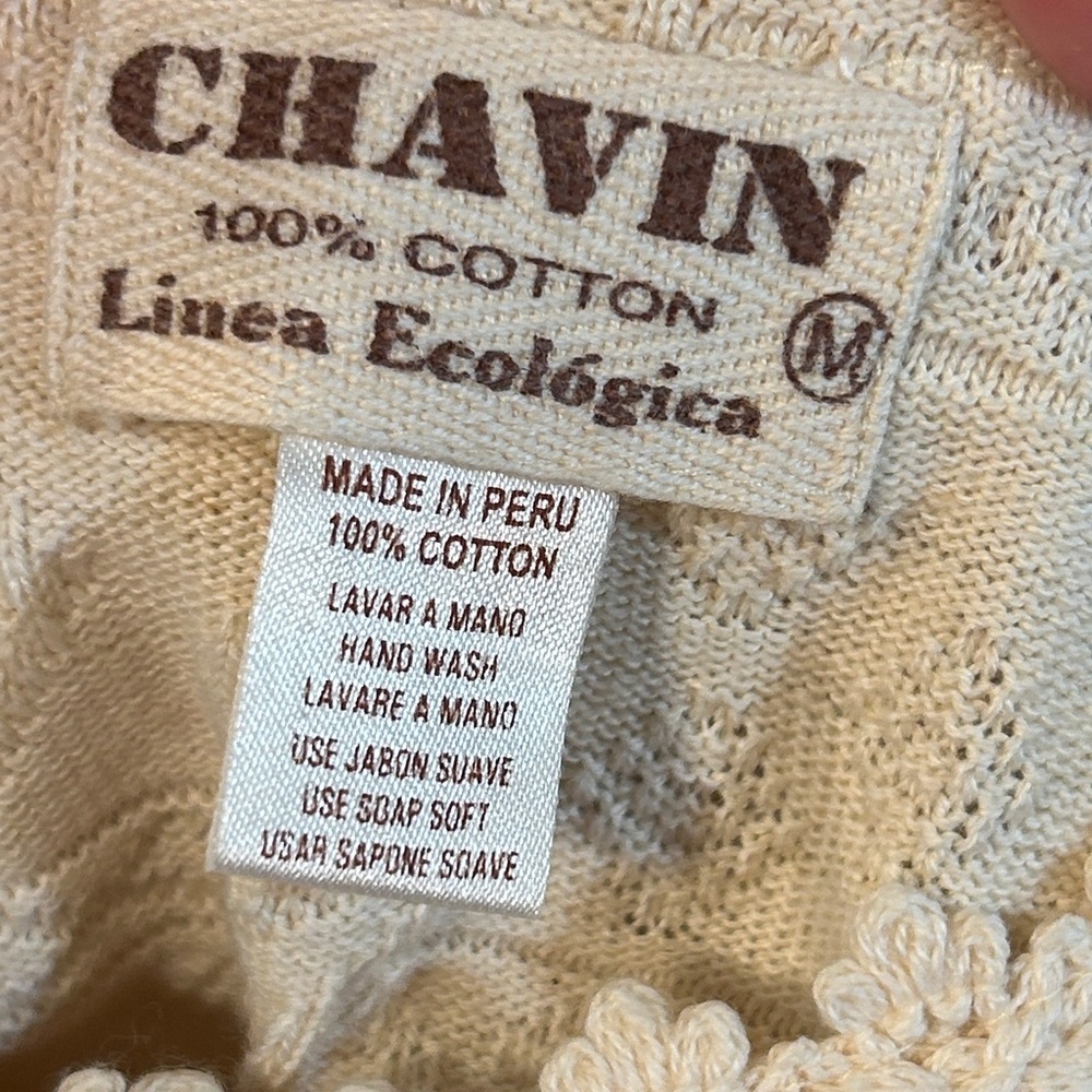 NWT CHAVIN Cotton 100% - Short Sleeve Maxi Button Up Dress Size M - Picture 3 of 7